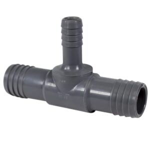 Barbed insert reducing tee, Amazon