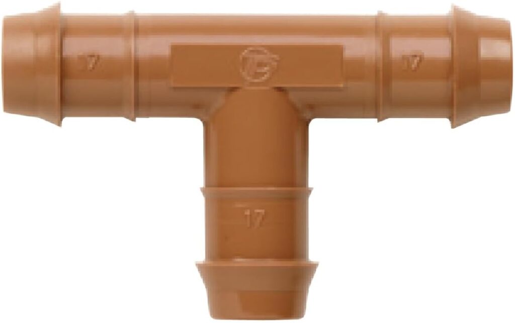 17mm irrigation tee
